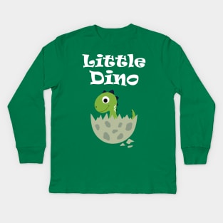 Boys Birthday Dinosaur Kids Long Sleeve T-Shirt